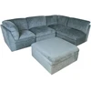 Lova Modulinė sofa „SAMOA“, 5 dalių, vandenyno žalios spalvos