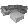 Lova Modulinė sofa „SAMOA“, 5 dalių, pilka