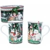 Home4You Puodeliai MIA CATS H10,5cm 300ml 2vnt dovanų dėžutėje