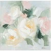 Aliejinė tapyba 100x100cm, pasteliniai žiedai