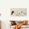 Home4You Aliejinė tapyba 60x120cm, besiilsi gražuolė