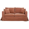 Dvivietė sofa „SIENNA“, oranžinė