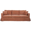 3-vietė sofa „SIENNA“, oranžinė