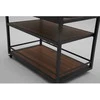 Home4You Lauko virtuvės modulis BODEN 110x60xH85cm Aliuminis Tamsiai pilkas