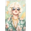 Home4You Paveikslas su rėmu „FAMOUS“, 82,5 × 122,5 cm, „Marilyn“