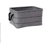 Home4You Pintinė MAX FELT-2, 40x29x22cm, šviesiai pilkas veltinis