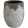 Gėlių vazonas „SUNNY DESERT“, D33 x H39,5 cm, baltas