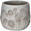Gėlių vazonas „SUNNY FLORE“, D 23,5 x H 21 cm, baltas