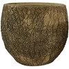 Gėlių vazonas „SUNNY OAK“, D44 x H41 cm, rudas