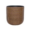 Home4you Vazonas pintas D27xh28cm, rudas