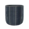 Home4You Vazonas pintas D35xh36cm, melsvai juoda