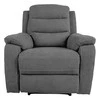 Home4You Recliner fotelis Mimi, pilka