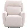 Sofa Home4You Fotelis-reglaineris MAREN Smėlio spalvos