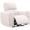 Sofa Home4you Fotelis-reglaineris MATIAS Šviesiai smėlio