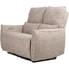 Lova 2-vietė atlošiamoji sofa „BASTIAN“ su elektriniu mechanizmu, smėlio spalvos