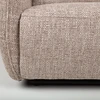 Home4You 3-vietė atlošiamoji sofa „BASTIAN“ su elektriniu mechanizmu, smėlio spalvos