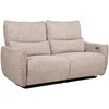 Lova 3-vietė atlošiamoji sofa „BASTIAN“ su elektriniu mechanizmu, smėlio spalvos