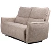 Lova 3-vietė atlošiamoji sofa „BASTIAN“ su elektriniu mechanizmu, smėlio spalvos