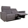 Home4you Sofa su reglaineriu BOSCO 2-vietų Elektrinė Pilka