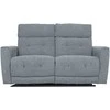 Home4you Sofa BOSCO Dvietė Elektrinis Reglaineris, Melsvai Pilka