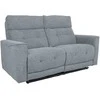 Home4you Sofa BOSCO Dvietė Elektrinis Reglaineris, Melsvai Pilka