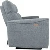Home4you Sofa BOSCO Dvietė Elektrinis Reglaineris, Melsvai Pilka