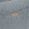 Home4you Sofa BOSCO Dvietė Elektrinis Reglaineris, Melsvai Pilka