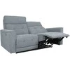 Home4you Sofa BOSCO Dvietė Elektrinis Reglaineris, Melsvai Pilka