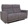 Home4you Sofa su reglaineriu BOSCO 2-vietų Elektrinė Pilka