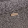 Home4you Sofa su reglaineriu BOSCO 2,5 vietos Elektrinė Pilka