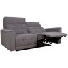 Home4you Sofa su reglaineriu BOSCO 2,5 vietos Elektrinė Pilka