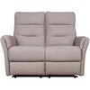 Lova Dvivietė atlošiamoji sofa „BOWERS“ su rankiniu mechanizmu, smėlio spalvos