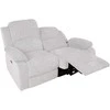 Home4you Reglaineris-sofa su elektrinių mechanizmu FELICIA 2-vietų Natūrali balta
