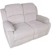 Home4you Reglaineris-sofa su elektrinių mechanizmu FELICIA 2-vietų Natūrali balta