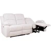 Home4you Reglaineris-sofa su elektriniu mechanizmu FELICIA 3-vietų Natūrali balta
