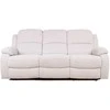 Home4you Reglaineris-sofa su elektriniu mechanizmu FELICIA 3-vietų Natūrali balta