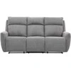 Home4you Sofa-reglaineris MAREN 3-vietų Pilka