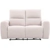 Home4you Sofa su reglaineriu MATIAS Dvivietė Šviesiai smėlio