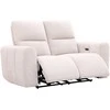 Home4you Sofa su reglaineriu MATIAS Dvivietė Šviesiai smėlio