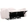 Home4you Sofa su reglaineriu MATIAS Dvivietė Šviesiai smėlio