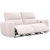 Home4you Sofa su reglaineriu MATIAS Trivietė Šviesiai smėlio