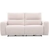 Home4you Sofa su reglaineriu MATIAS Trivietė Šviesiai smėlio