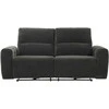 Home4you Sofa su reglaineriu MATIAS Trivietė Tamsiai pilka