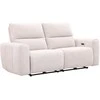 Home4you Sofa su reglaineriu MATIAS Trivietė Šviesiai smėlio