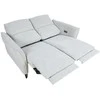 Home4You Dvivietė sofa su reglaineriu MIAMI Šviesiai smėlio