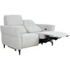 Home4You Dvivietė sofa su reglaineriu MIAMI Šviesiai smėlio
