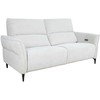 Home4You Trivietė atlošiama sofa MIAMI su elektriniu mechanizmu, šviesiai smėlio spalvos