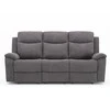 Home4You Sofa Milo 3-vietų reglaineris, pilkas