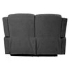 Home4you Sofa mimi 2 - vietų reglaineris, pilkos spalvos