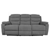 Home4You Sofa mimi 3 - vietų reglaineris, pilka